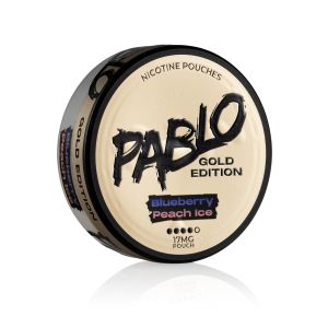 Pablo Blueberry Peach Ice Gold Edition Nicotine Pouches